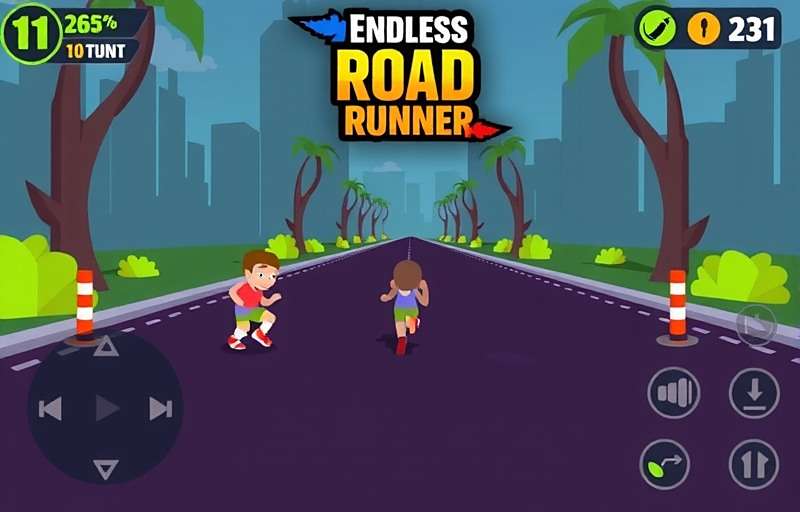 Endless Road Runner offline tournament in Bangalore with players competing